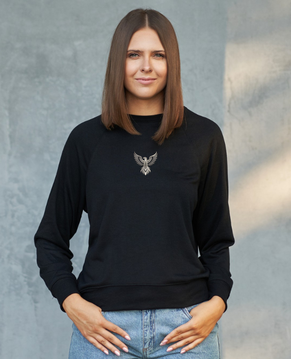 Sweat-shirt corsa spirit ELY col rond manches longue raglan