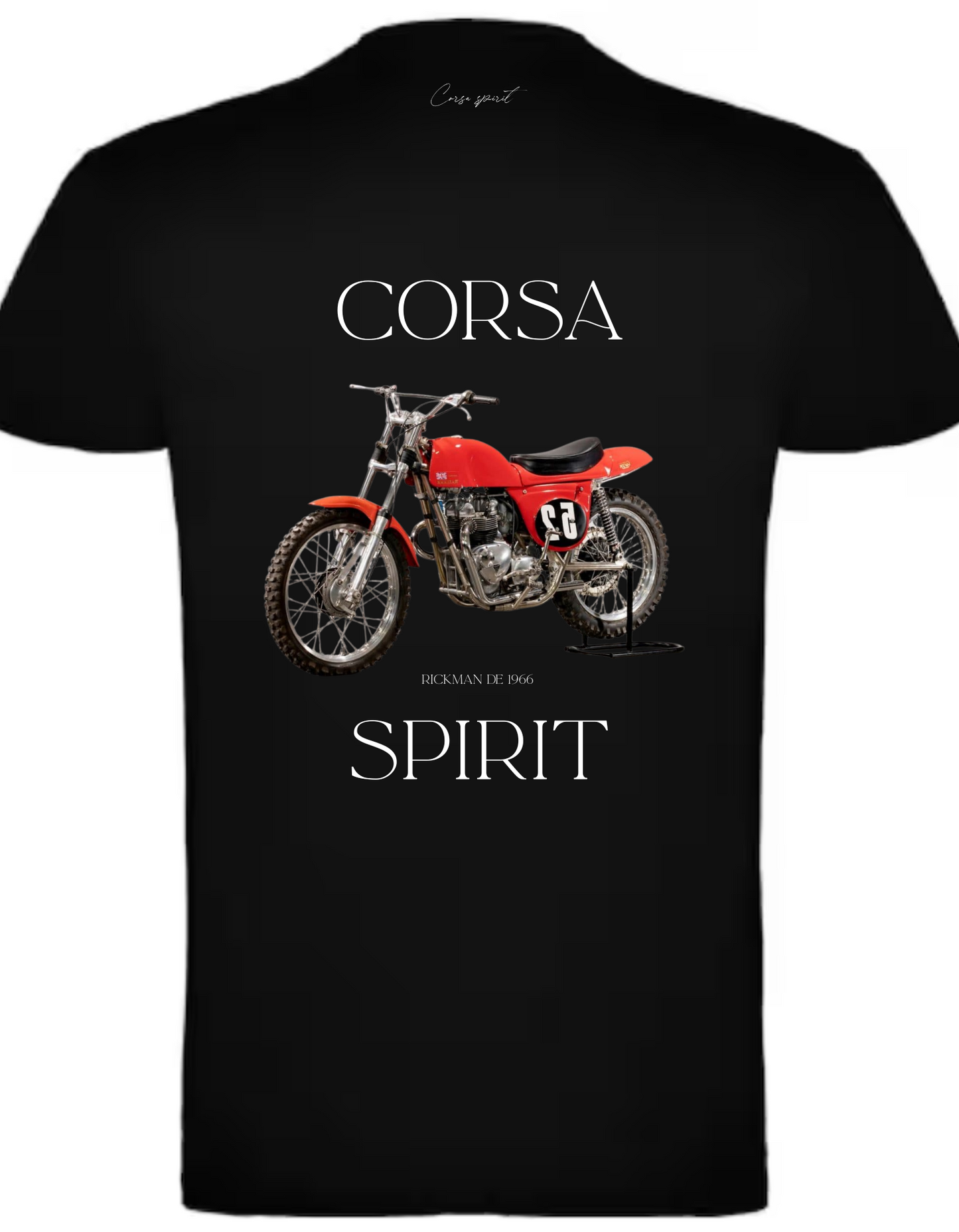 T-shirt Corsa spirit Retro Engine