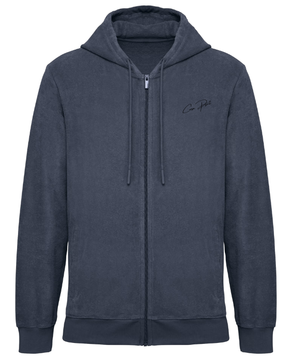 Sweat-shirt corsa spirit Linea éponge zippé à capuche