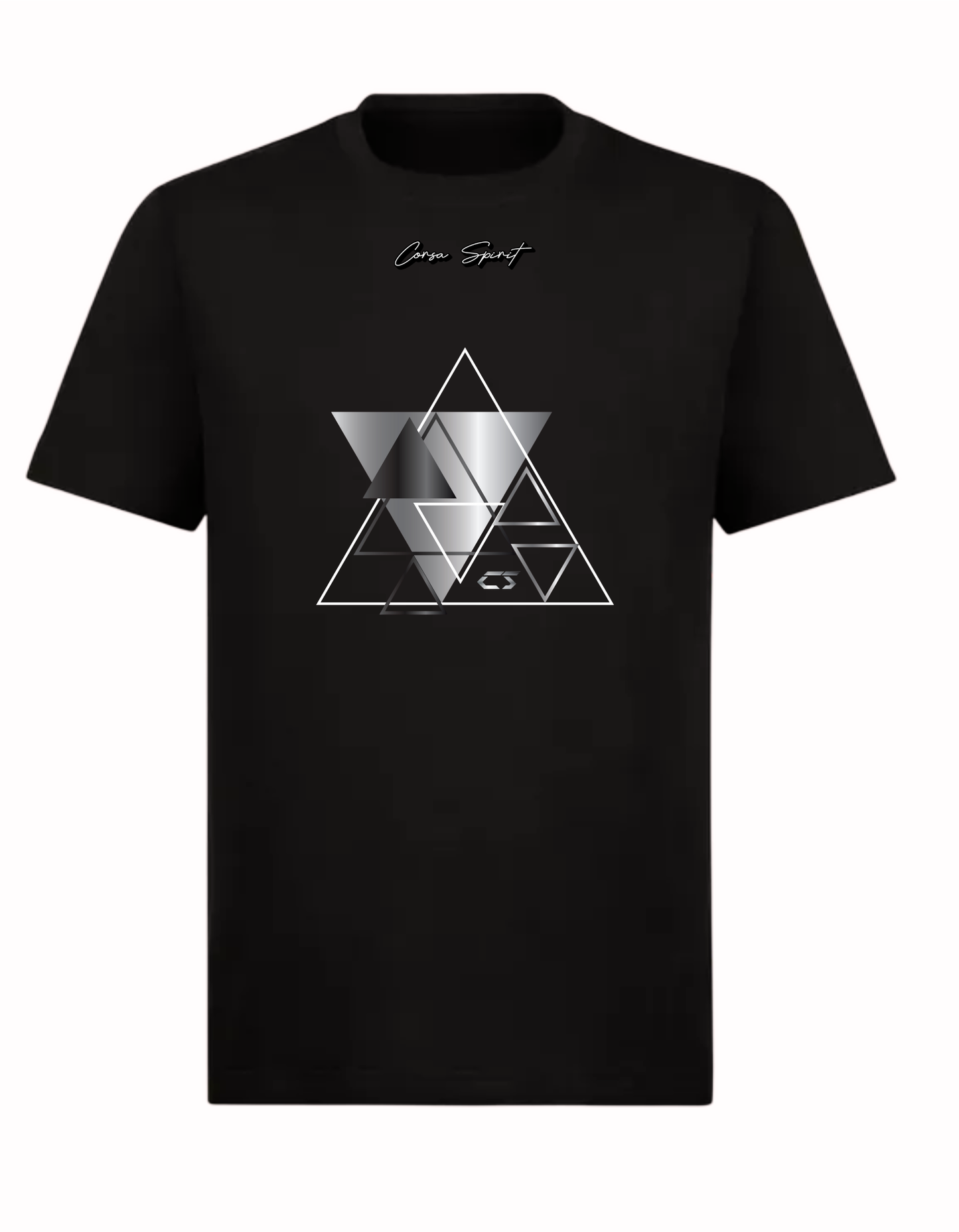 T-shirt corsa spirit Nero Elite