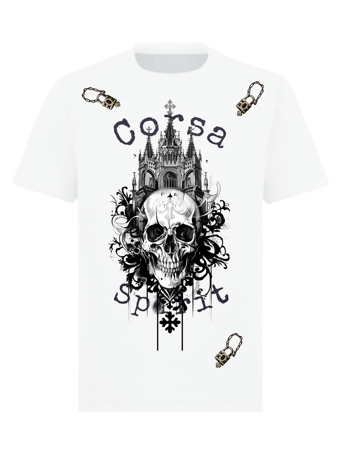 T-shirt corsa spirit Skull Royale