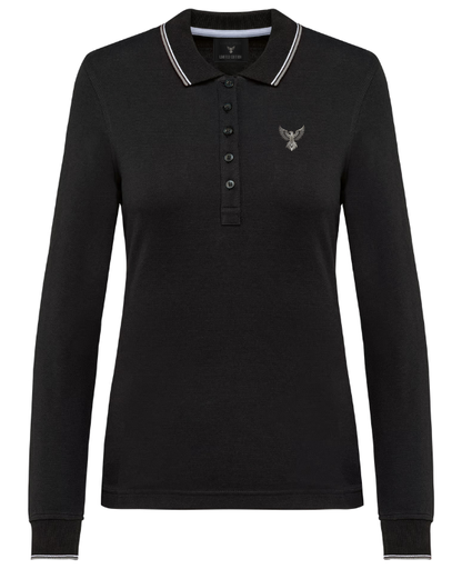 Polo corsa spirit maille piquée manches longues