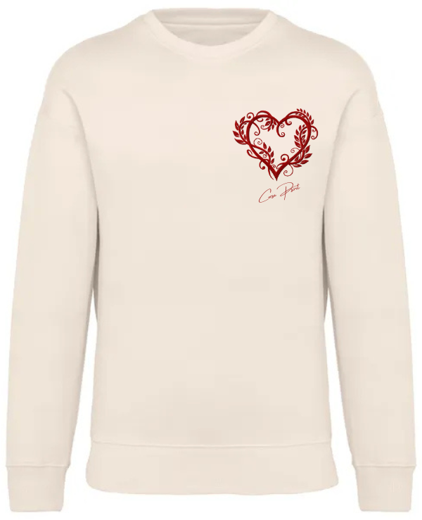 Sweat-shirt corsa spirit divina à col rond oversize