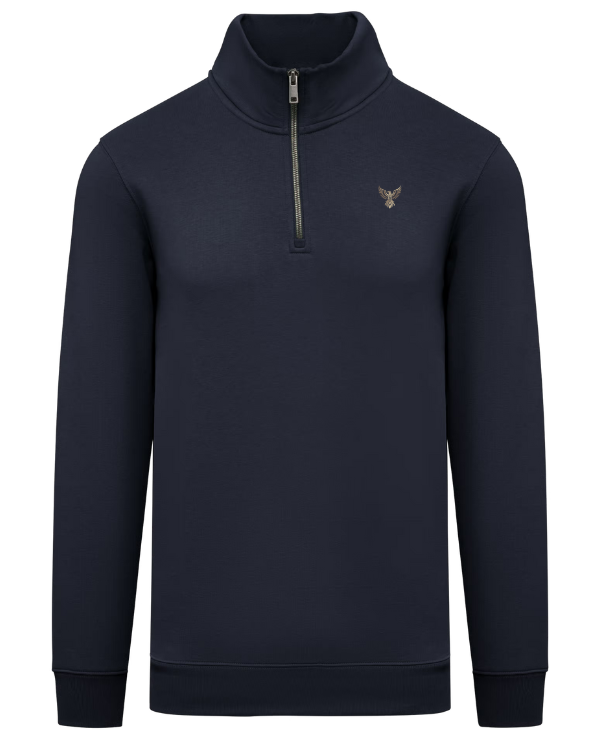 Sweat-shirt corsa spirit à col montant zippé