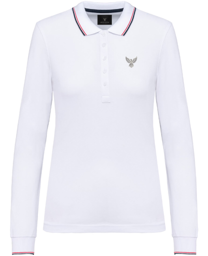 Polo corsa spirit maille piquée manches longues