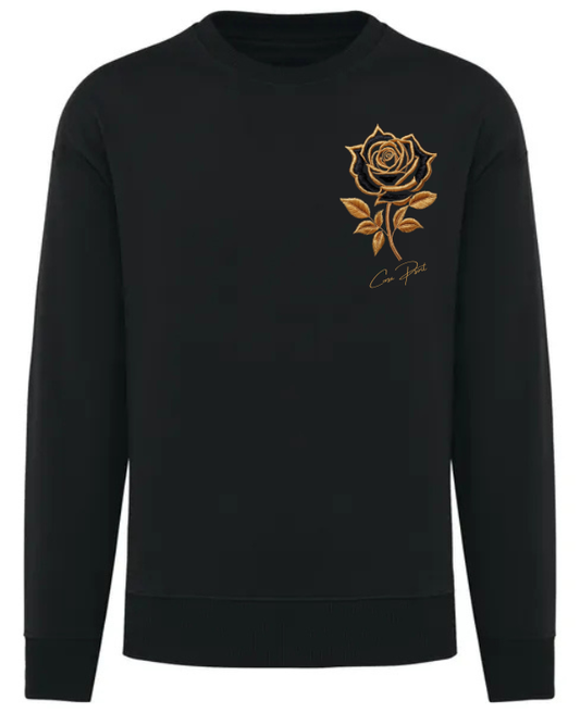 Sweat-shirt corsa spirit Stella à col rond oversize