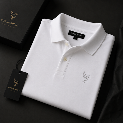 Polo Imperium – Blanc | Corsa Spirit