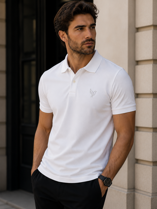 Polo Imperium – Blanc | Corsa Spirit