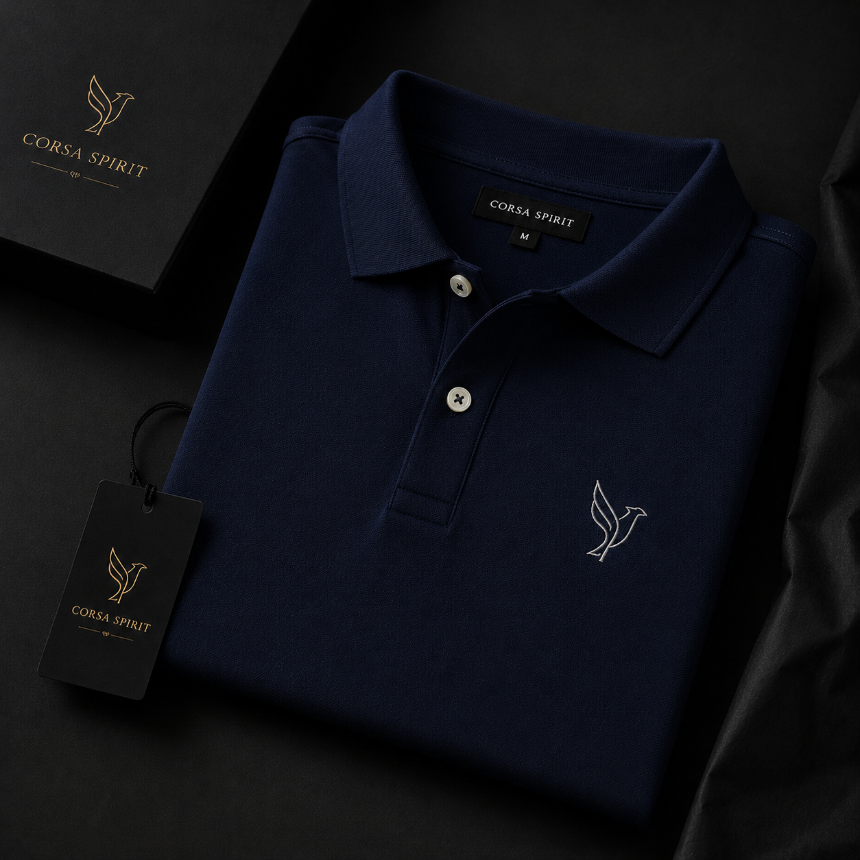 Polo Imperium – Deep Navy | Corsa Spirit