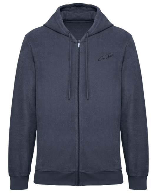 Sweat-shirt corsa spirit Linea éponge zippé à capuche