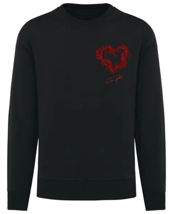 Sweat-shirt corsa spirit divina à col rond oversize