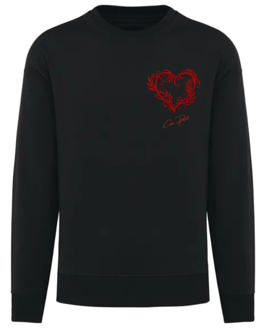 Sweat-shirt corsa spirit divina à col rond oversize