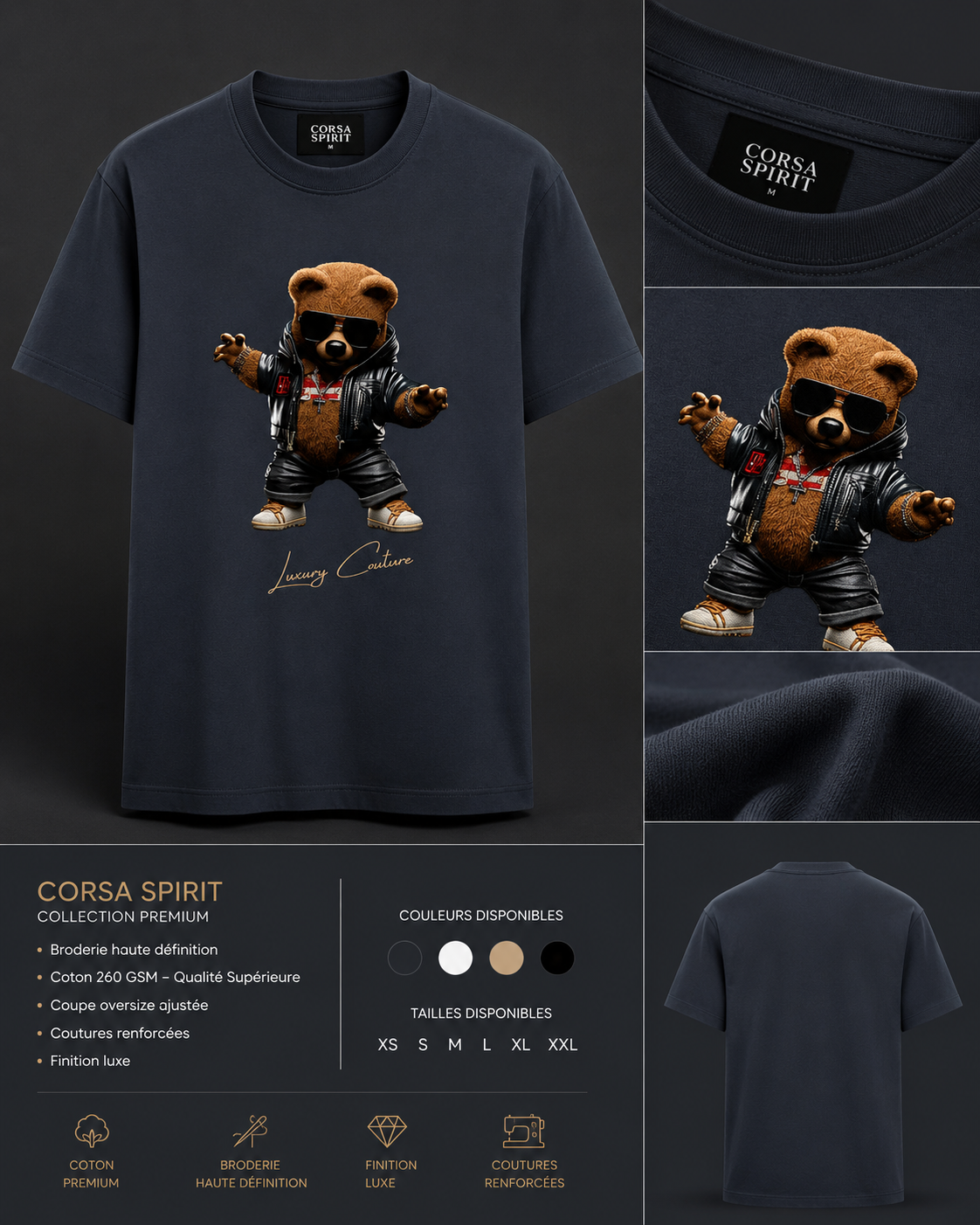T-shirt Corsa Spirit BEAR