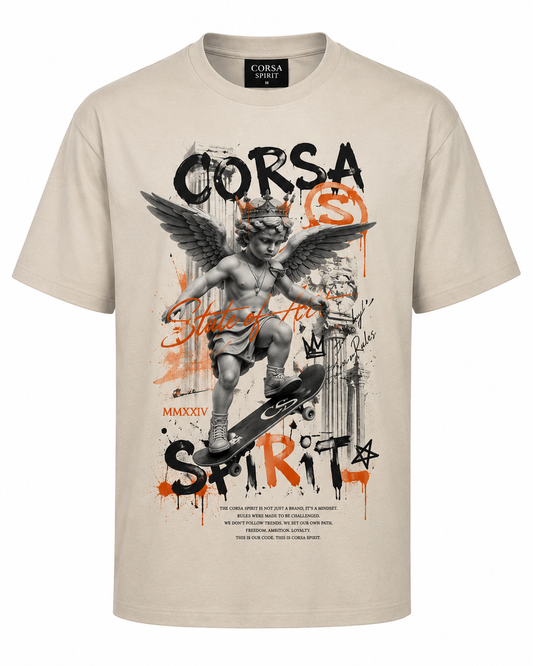 T-shirt Corsa spirit Warrior Angel