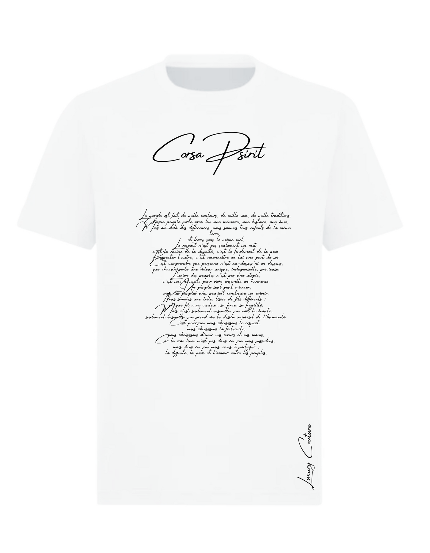 T-shirt Corsa Spirit  Éternel