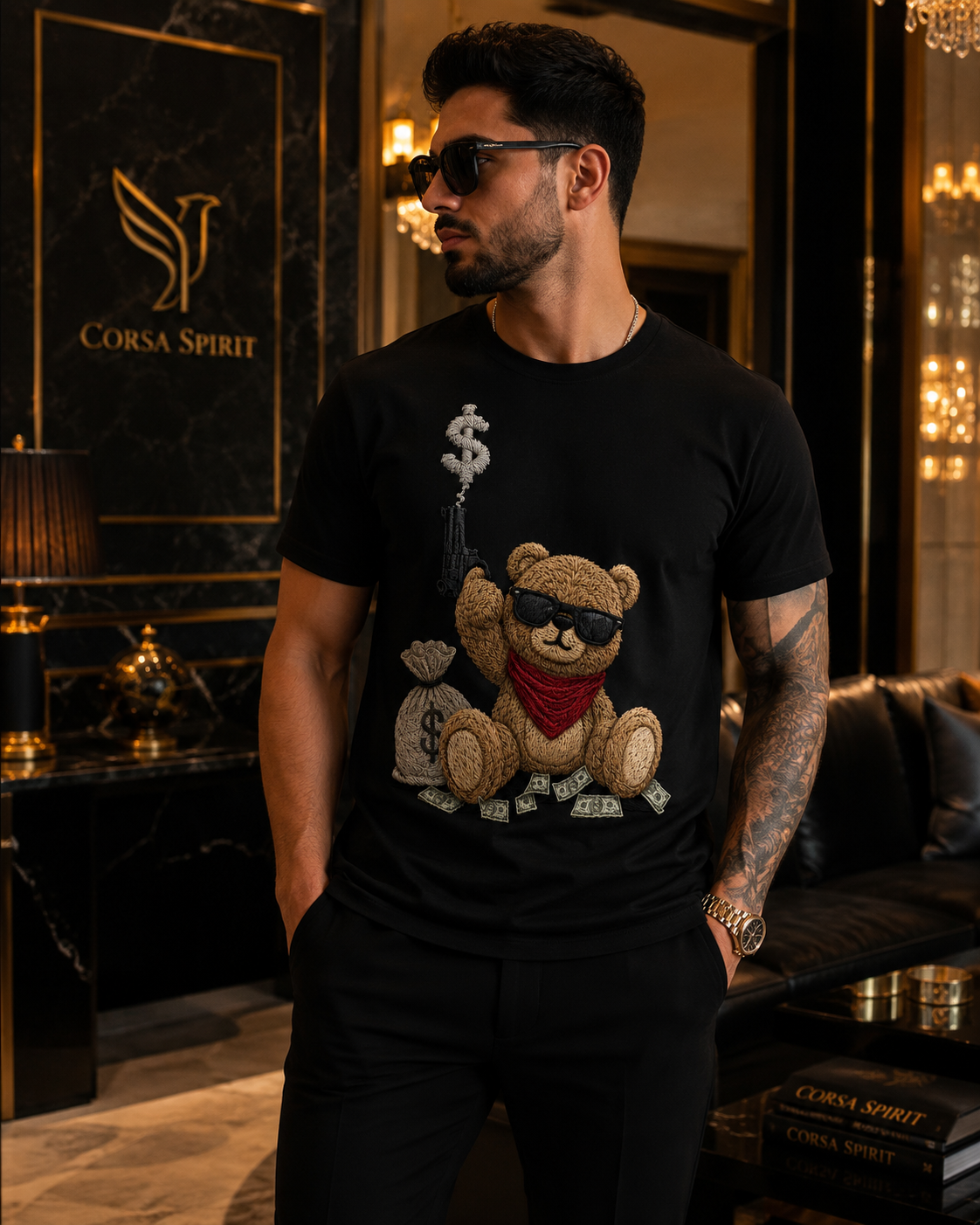 T-shirt corsa spirit Money Bear