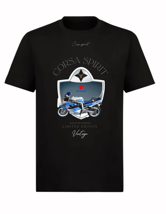 T-shirt corsa spirit GSX-R 1990