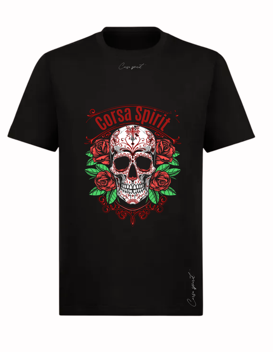 T-shirt corsa spirit Night Bones