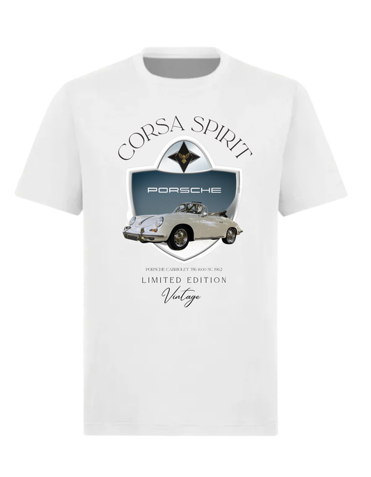 T-shirt corsa spirit Porsche 356
