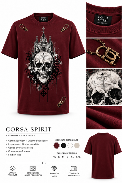 T-shirt corsa spirit Skull Royale