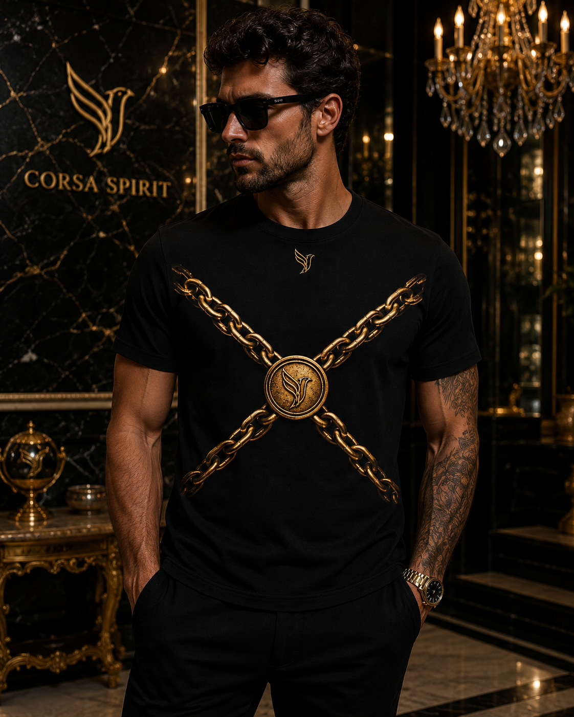 T-shirt corsa spirit Aureus