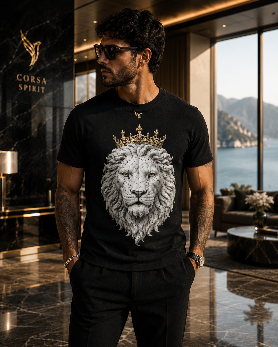 T-shirt corsa spirit Marble Heritage