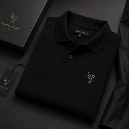 Polo Imperium – Noir | Corsa Spirit